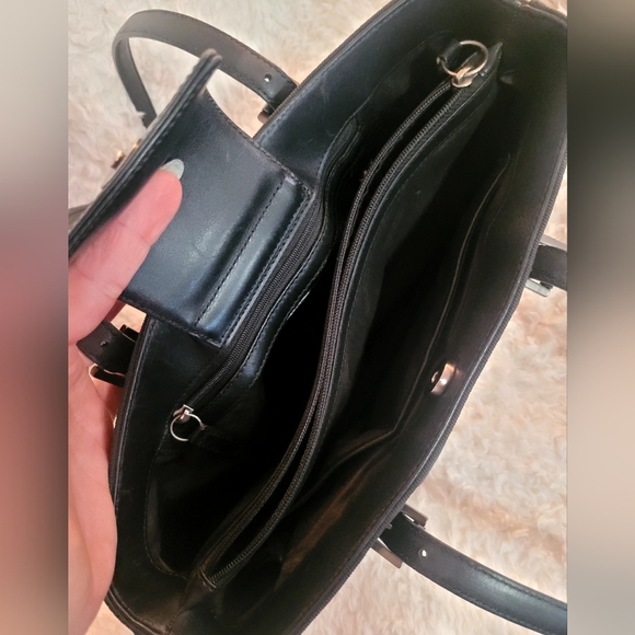 Vintage Coach Mercer Twill and Leather Bag - Picture 7 of 11